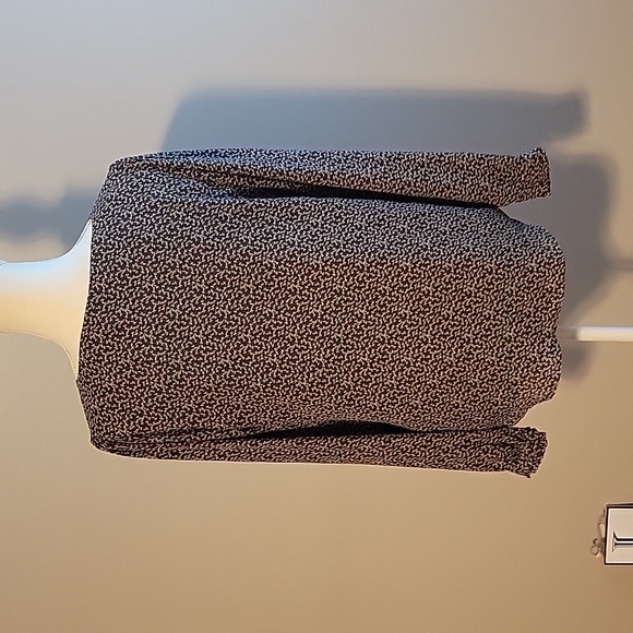 Loft Blouse‎ Grey Longsleeve Womens Small - Picture 6 of 8